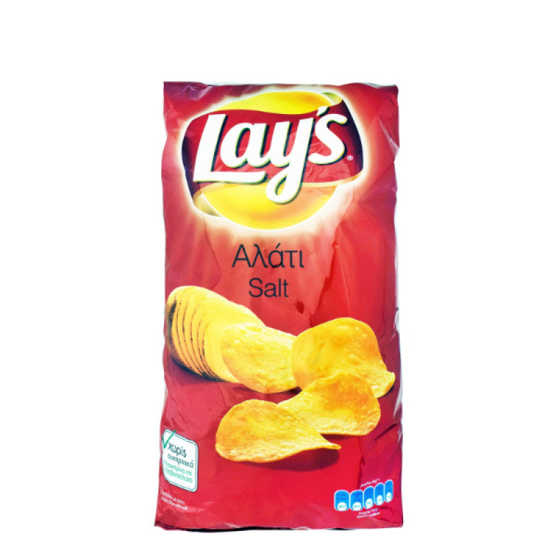 Tasty | Lays | Αλάτι | 400g | 5 τμχ/κιβώτιο