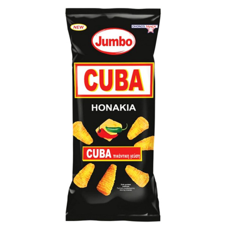 Jumbo | Κώνος σνακ Τσίλι | 250g | 12 τμχ/κιβώτιο