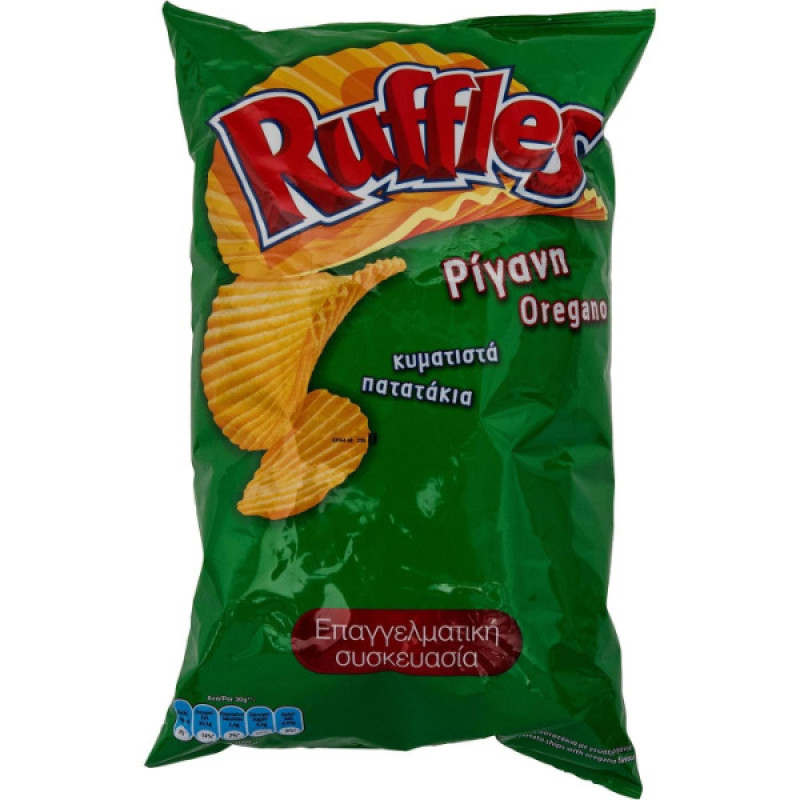 Tasty | Ruffles | Ρίγανη | 400g | 5 τμχ/κιβώτιο
