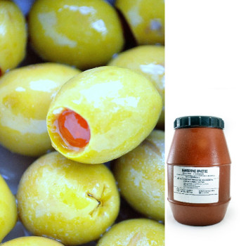 Ελιές Πράσινες | Γεμιστές με Πιπεριά | 2Kg