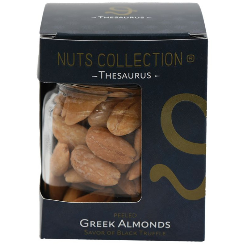 Αμύγδαλα Λευκά  Αρωματισμένα με Μαύρη Τρούφα 100g Thesaurus