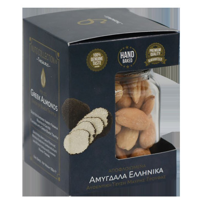 Αμύγδαλα Λευκά  Αρωματισμένα με Μαύρη Τρούφα 100g Thesaurus