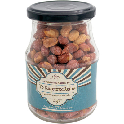 Αμυγδαλόψιχα Φερ. Λευκή Ψημ. Χ. Αλάτι "Καρποπωλείον" 185g