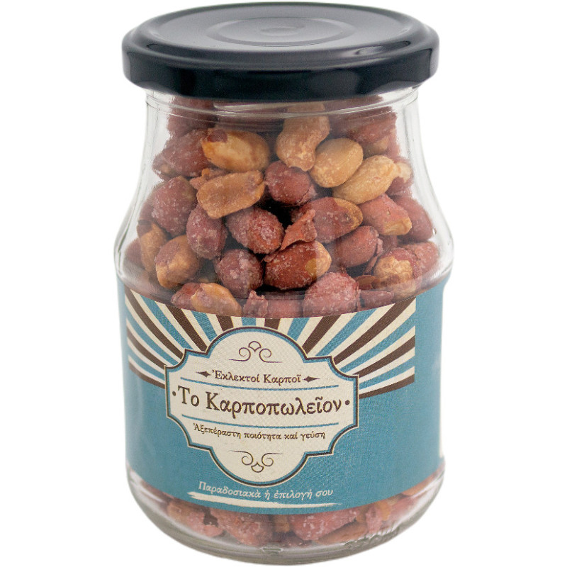 Αμυγδαλόψιχα Φερ. Λευκή Ψημ. Χ. Αλάτι "Καρποπωλείον" 185g