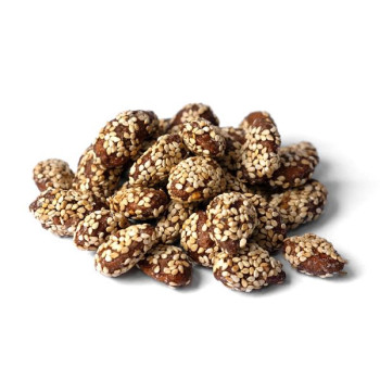 Αμύγδαλο με μέλι & σησάμι